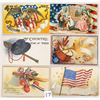 Image 1 : Patriotic - 4th of July Holiday Greeting Postcards Approx. 50