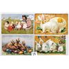Image 1 : Easter Holiday Greeting Postcards - All with Bunnies & Chicks 28 Cards