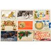 Image 3 : Christmas & New Year Holiday Greeting Postcards 90