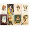 Image 3 : Group of 200 Holiday Greetings, Ladies, Animals, Thanksgiving, Elves & More