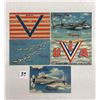 Image 2 : V for Victory - Keep'em Flying Military Linen Postcards 10