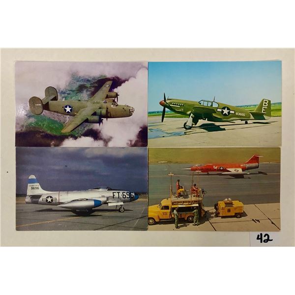 Military Plane Postcards 30+