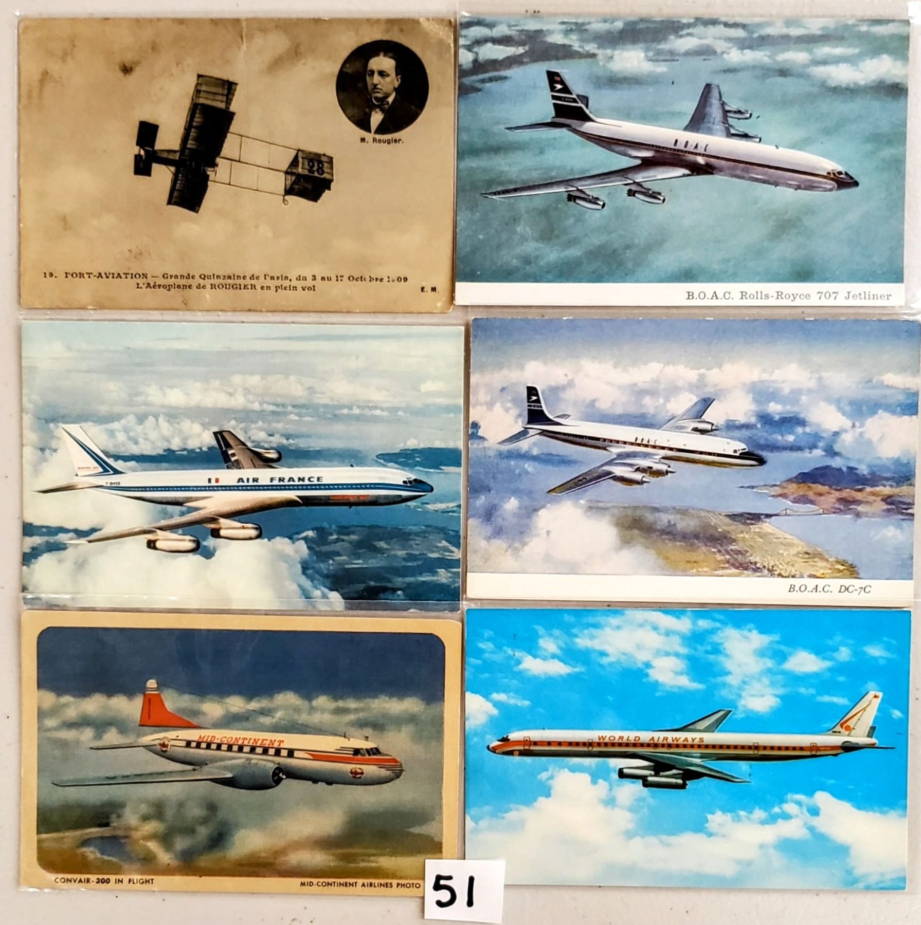 Fly Postcard Aviation- Airlines - Airports - Plane Postcards Approx. 85