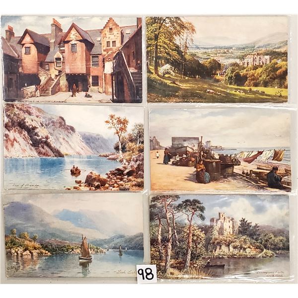 Tuck Oilette Scotland Postcards 60+