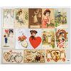 Image 3 : Valentine's Day Holiday Greeting Postcards 50