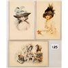 Image 2 : Pretty Lady Postcards M.M. Vienne 8 Cards