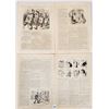 Image 10 : 5 Antique 1880s Puck Magazine
