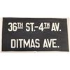 Image 2 : 2 Vintage Brooklyn Trolley Signs