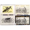 Image 3 : Transportation - Motorcycle Album Approx. 285 Postcards