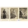 Image 2 : Days of the Week Set Merry Widow Lady Postcards 8