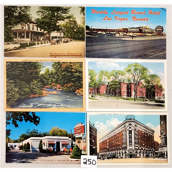 USA Sorted State Box 425+ Postcards