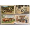 Image 8 : Animals- Dog & Animal Carts - Beasts of Burden Postcard Album Approx. 180