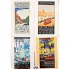 Image 1 : Transportation - Subway Tramways Advertising Postcard Album Approx. 190
