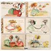 Image 2 : Signed Artist B.E.B. Blodget Children Holiday Greetings Postcards 14