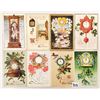 Image 2 : Holiday Greeting Postcards with Clocks 60+