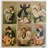 Image 1 : PFB Publishing Ser. 5677 Romance Comic Greeting Postcards Set 6