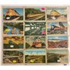 Image 2 : Curteich - Fred Harvey & Other Railroad - Train Postcards 24