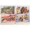 Image 2 : Black Americana Kornelia Kinks Greeting Postcards 7 - 1 Halloween Like