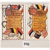 Image 1 : Good Luck - Victory - Christmas Wishes Patriotic Country Flag Postcards 6