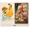 Image 2 : Halloween Holiday Greeting Postcards 6