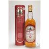 Image 1 : Glenfarclas/ 10 Year Old/ Single Highland Malt Scotch Whisky/ 700m l/ 40% ABV Old Label- Red Cardboa