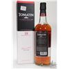 Image 2 : Tomatin/ 18 Year Old/ Highland Single Malt Scotch Whisky/ Oloroso sherry cask / Btld. 2009/ 750ml/ 4