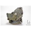 Image 8 : Large Inuit carved soapstone bird with inlaid eyes, possibly signed by carver but unreadable, labele