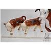 Image 2 : Selection of collectible porcelain/ china animal figures including three English made Coopercraft ca