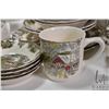 Image 2 : Selection of Johnson Bros. "Friendly Village" dinnerware including table settings, servicing pieces,