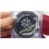 Image 2 : Official Winnipeg Jets 10th Anniversary Warm Up Puck 