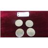 Image 1 : (4) 1968 Canada $1 Coins