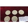Image 1 : (5) 1976 Canada $1 Coins