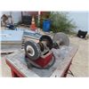 Image 2 : Bench Grinder with Stone & Wire Wheel Plus Disc Sander on Rolling Stand