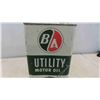 Image 8 : BA Outboard Motor Oil 1 Quart Tin with Product