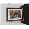 Image 4 : Fancy Framed Needle Point Picture 18 1/2'' x 23'' 