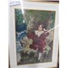 Image 5 : Fancy Framed Needle Point Picture 18 1/2'' x 23'' 