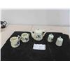 Image 1 : Home Sweet Home Teapot, Cream and Sugar, Salt and Peppers