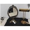 Image 1 : Desk Lamp, Gentlemans Mirror