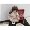 Image 2 : Vintage Mirror, Brush, Comb Set & Musical Doll