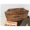 Image 2 : Pelissier Brewery Limited Crate , Vintage Jigsaw Puzzle, Foot Warmer