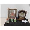 Image 1 : Bulova Mantle Clock , Picture , Ornaments