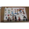 Image 2 : Box of Small Action Figures: Toy Story Woody, Jessie and Buzz, Spiderman