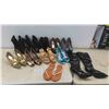 Image 1 : 9 Pairs of Shoes and Boots Size 8 & 8 1/2
