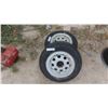 Image 1 : 2 Good Year Airplane Tires and Rims 22 x 8 1/2-11 