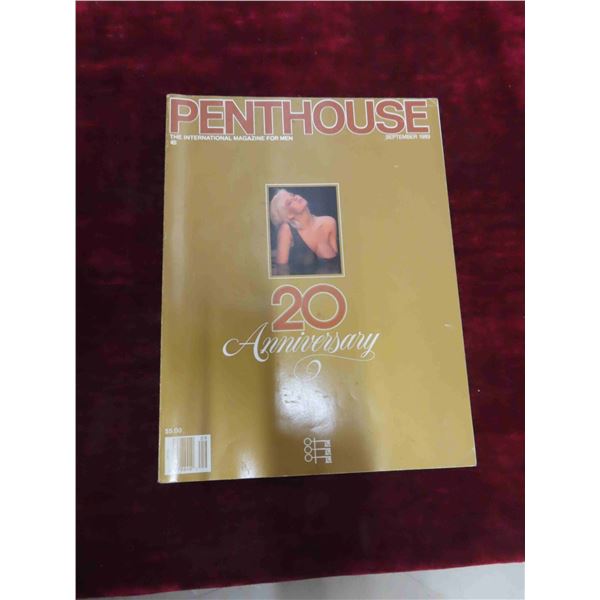 Penthouse 1989 20th Anniversary Issue Like New