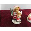 Image 2 : Xmas Cherished Teddies ''Kristen'' Hugs of Love & Friendship Retired