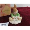 Image 2 : Xmas Blushing Bunnies ''Sno'' Ball When Youre Not There Retired 1996 