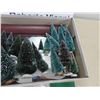 Image 2 : Xmas Village Accessories : People, Pine Trees, Sleds, Ice Pond, Wells,