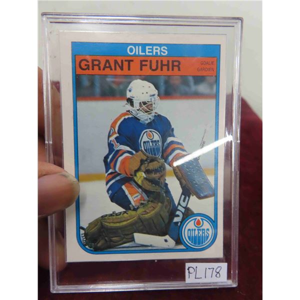 OPC 1982-83 Grant Fuhr Rookie Edmonton Oilers 