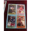 Image 3 : OPC 1989, 1990 Uncut Sheet of 4 Including Gretzky, Hull, Coffey, P.Roy,